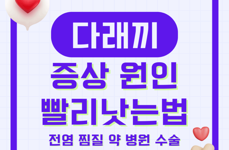 눈다래끼 초기증상 원인 전염 약 찜질 빨리 낫는 법 병원 수술 방법 총정리